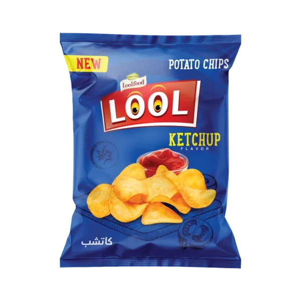 بطاطس لول - كاتشب