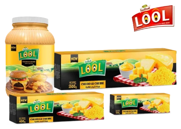 جبنة شيدر لول الفاخرة