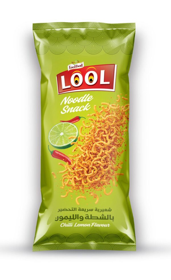 نودلز سناك نكهة الشطة والليمون