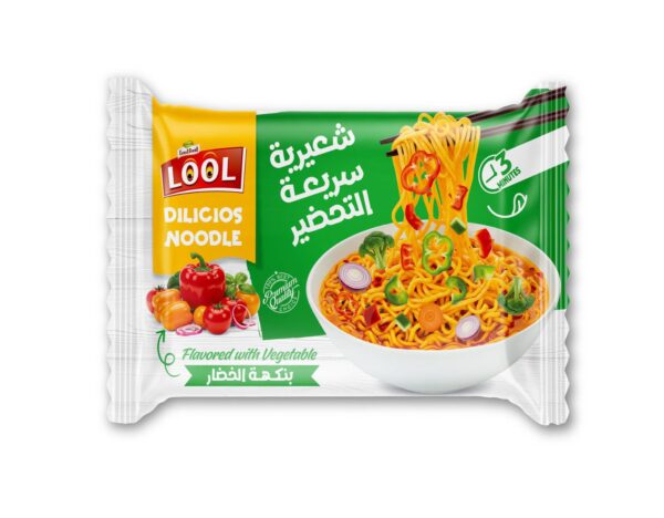 أندولي شعيرية نكهة الخضار