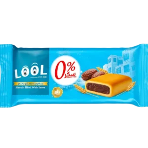 بسكويت مُحشو بالتمر – بدون سكر