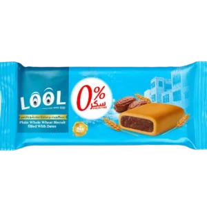 بسكويت بر سادة مُحشو بالتمر – بدون سكر