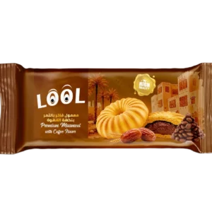 معمول لول فاخر بالتمر بنكهة القهوة